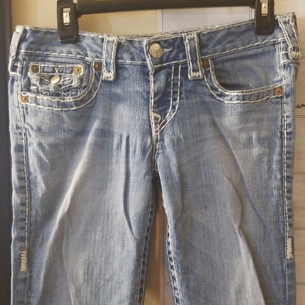 True Religion light blue Jeans 29 inseam 32
